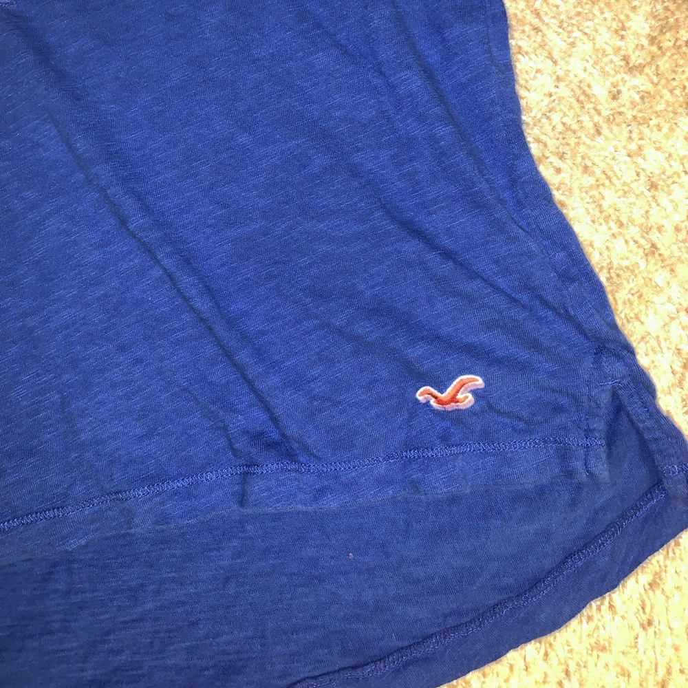 Hollister Dark Blue Short Sleeve Top size XS - Picture 8 of 10